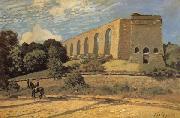 Alfred Sisley The Aqueduct at Marly china oil painting artist